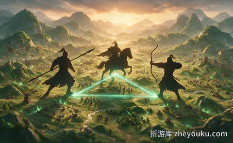 三国手游兵种克制：枪骑弓的三角关系