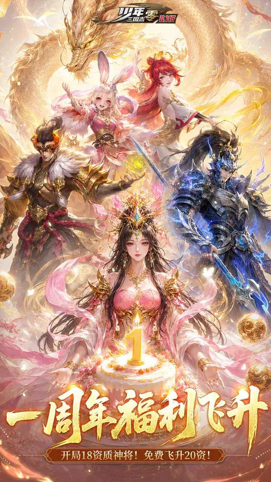 少年三国志:零-免费版(0.1折免费飞升版)游戏截图1