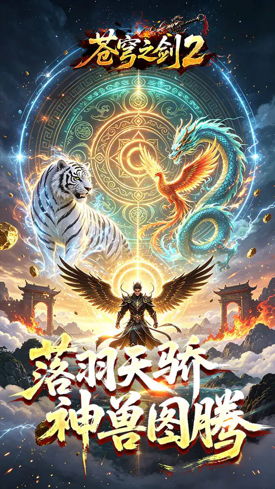 苍穹之剑2(穹羽神爆攻速)游戏截图1