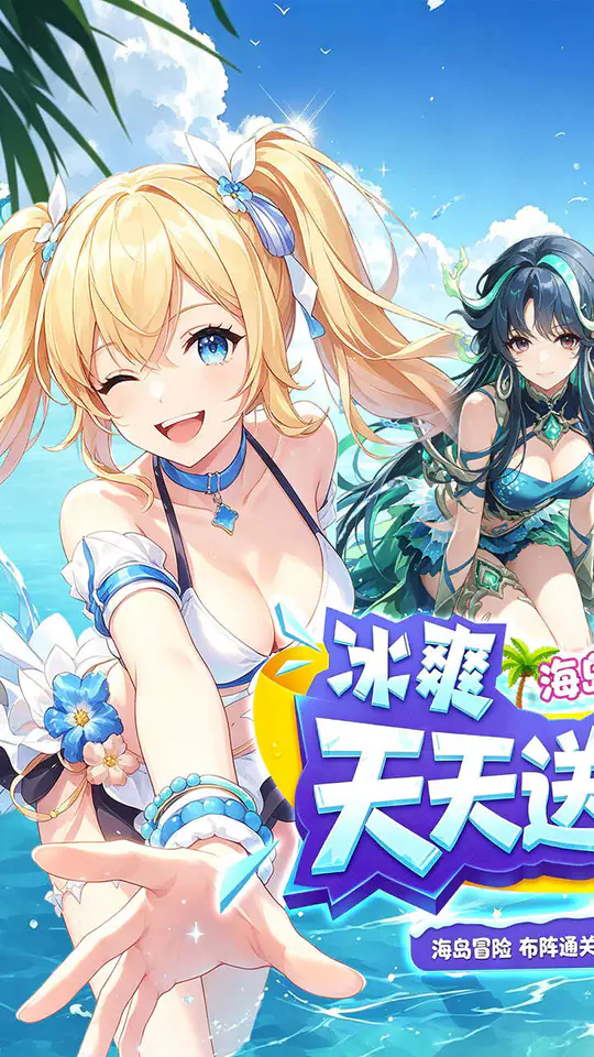 魔女小卡(0.1折海岛美女冒险)游戏截图1