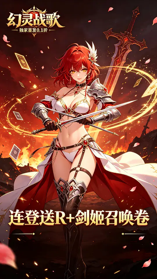 幻灵战歌(战姬内置0.1折)游戏截图5