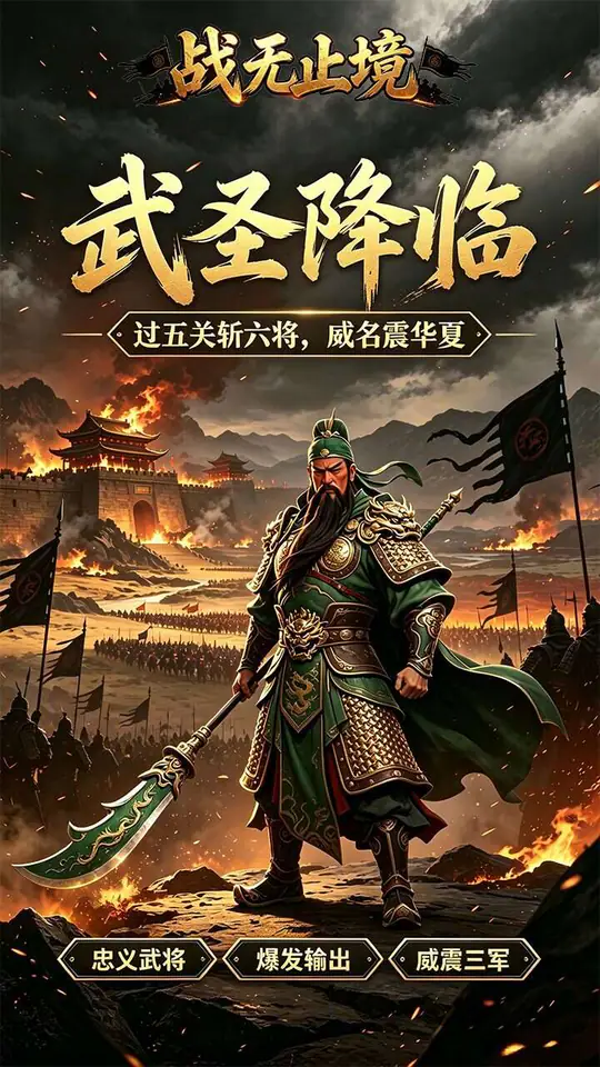 战无止境(内置0.1折谋定三国)游戏截图1