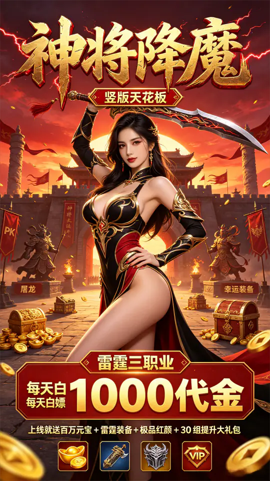 神将降魔(雷霆1折1000免费版)游戏截图2