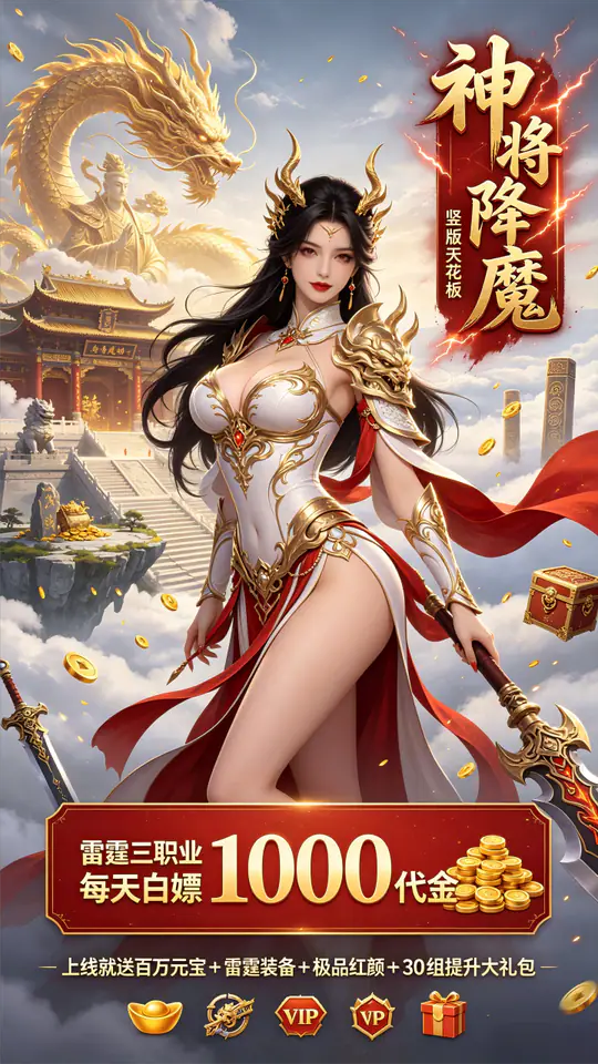 神将降魔(雷霆1折1000免费版)游戏截图5