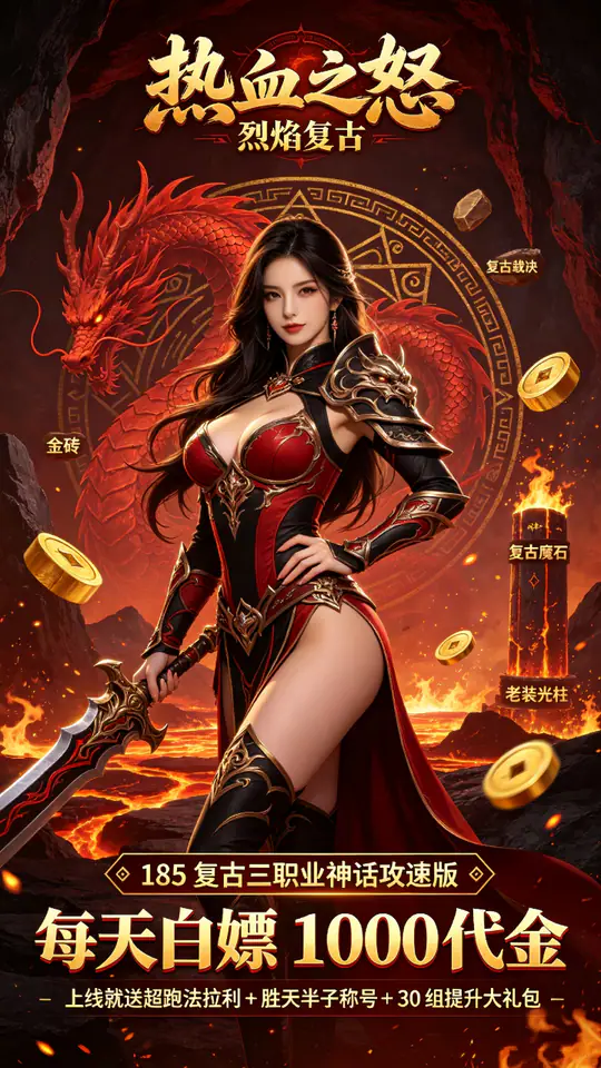 热血之怒(烈焰复古1折1000免费版)游戏截图2