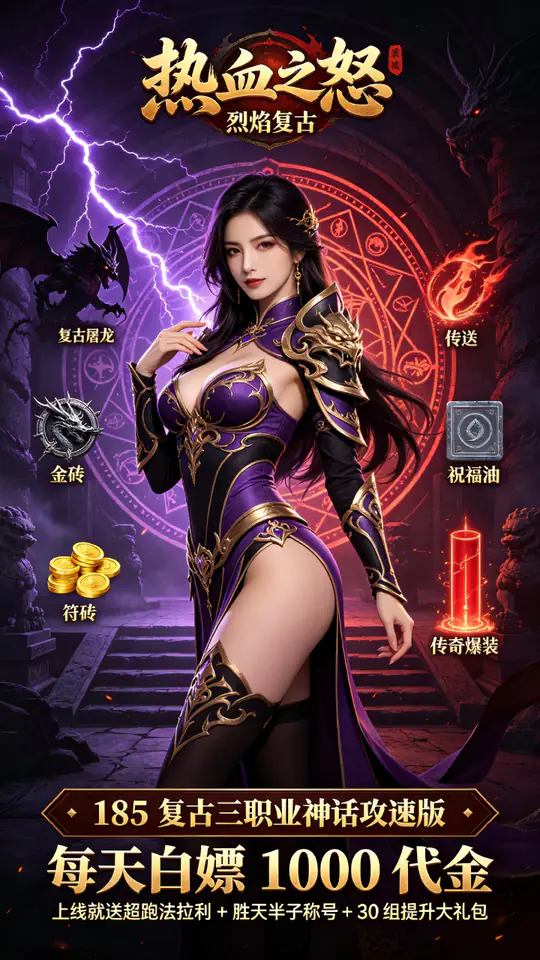 热血之怒(烈焰复古1折1000免费版)游戏截图3
