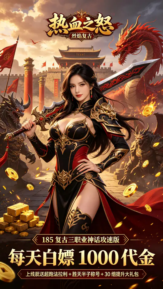 热血之怒(烈焰复古1折1000免费版)游戏截图5