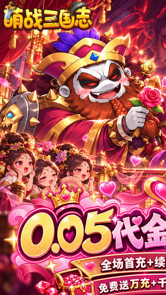 萌战三国志(0.05代金券高返版)游戏截图1