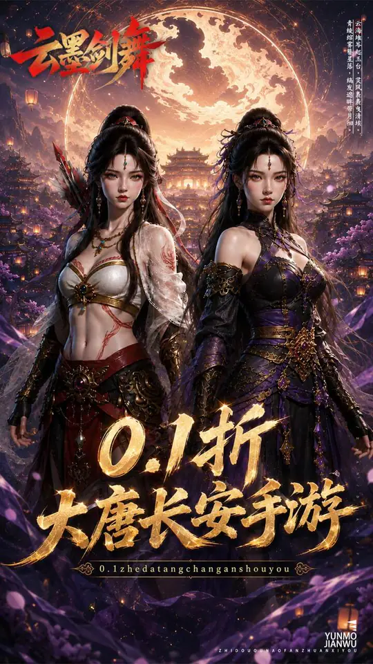 云墨剑舞(0.1折大唐盛世)游戏截图1