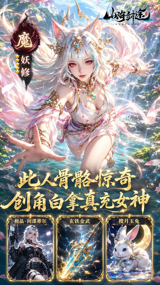 山海剑途(0.1折真充女神集结)游戏截图5