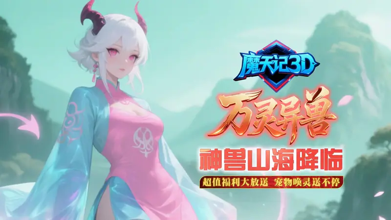 魔天记3D(0.1折唤灵送百抽)游戏截图