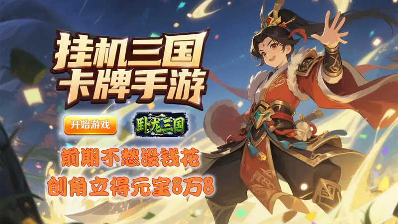 卧龙三国(0.05折签到领千抽)游戏截图
