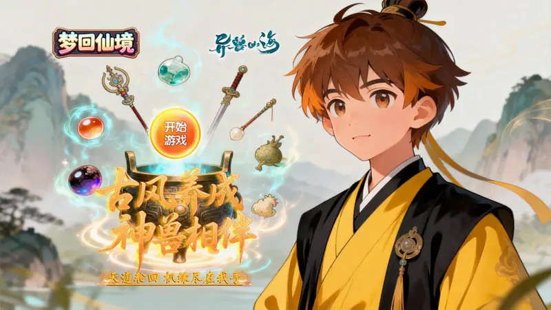 梦回仙境(0.1折98元道具自由)游戏截图