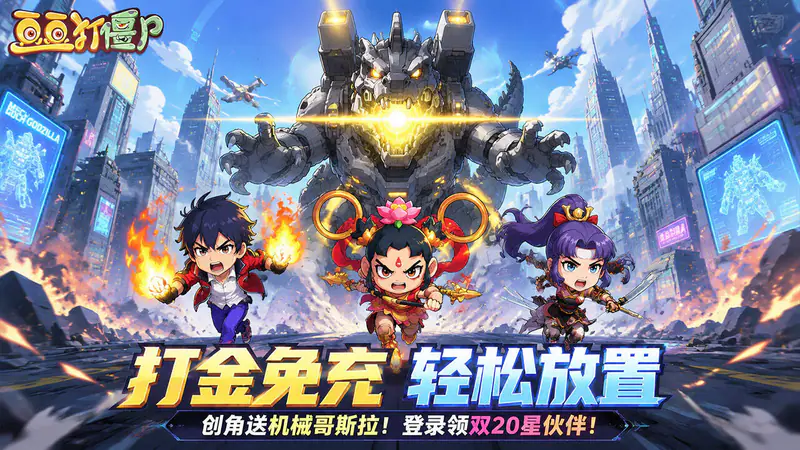 豆豆打僵尸(0.05折免充版)游戏截图