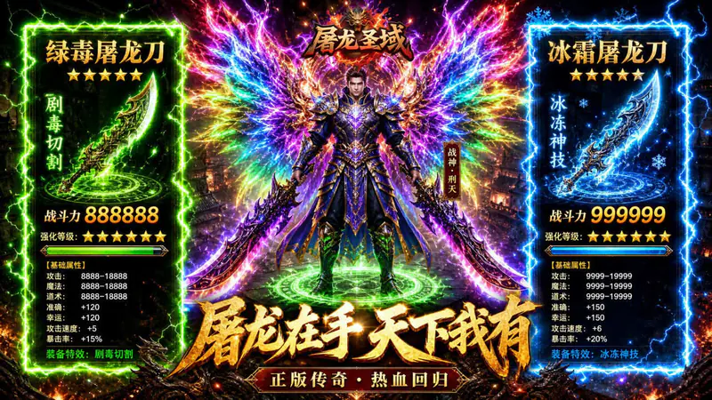 屠龙圣域(修罗沉默盲盒版)游戏截图