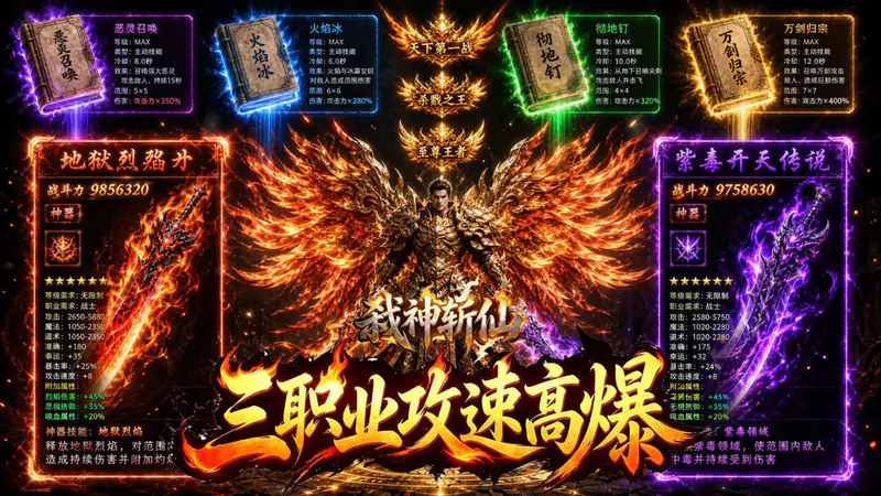 弑神斩仙(热血封魔高爆版)游戏截图