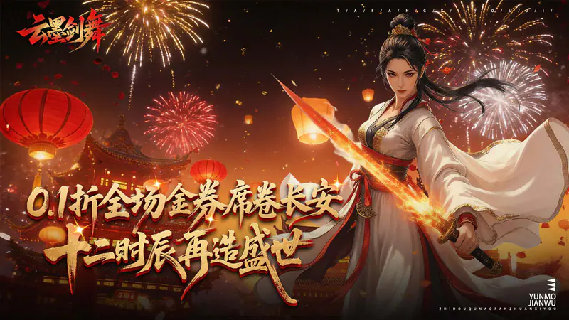 云墨剑舞(0.1折畅玩长安城)游戏截图