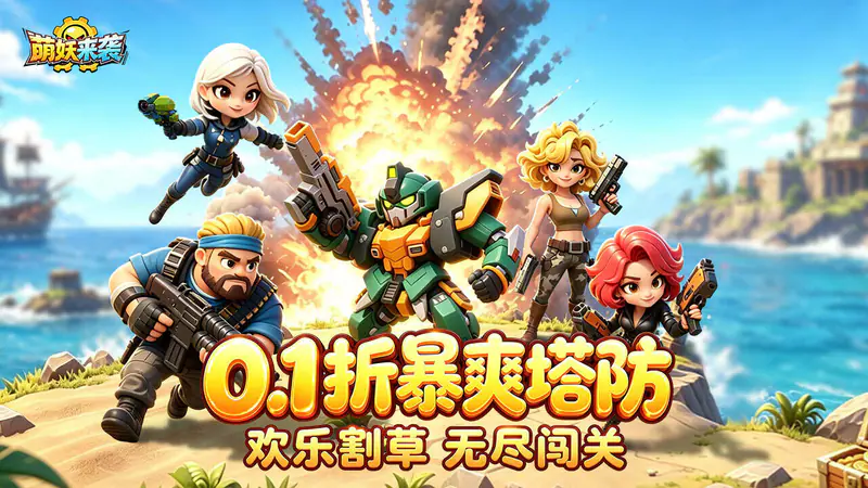 萌妖来袭(0.1折暴爽塔防)游戏截图