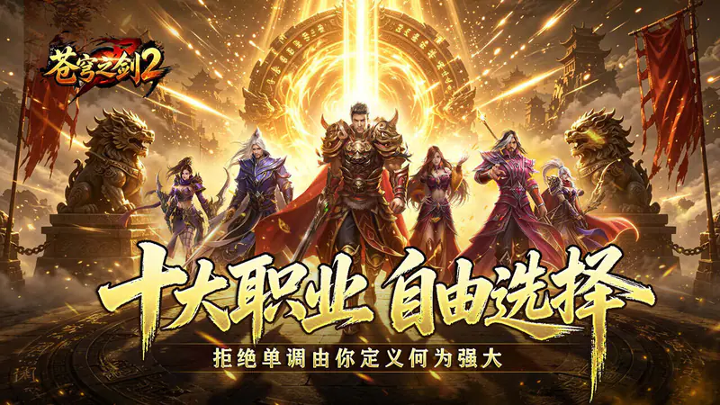 苍穹之剑2(魔魂功法十职业)游戏截图