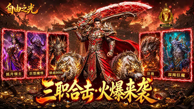 自由之光(高爆合击免费版)游戏截图