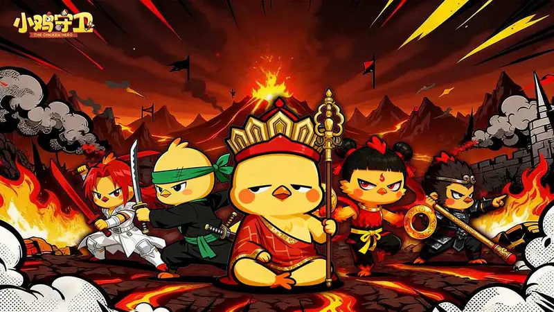 小鸡守卫(0.1折传说神兽1分购)游戏截图