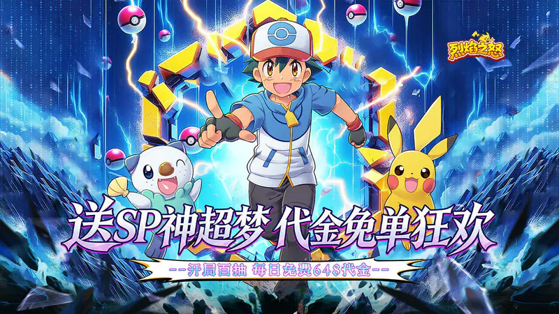 烈焰之怒(0.1折送SP超梦免费版)游戏截图