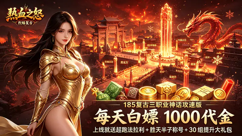 热血之怒(烈焰复古1折1000免费版)游戏截图