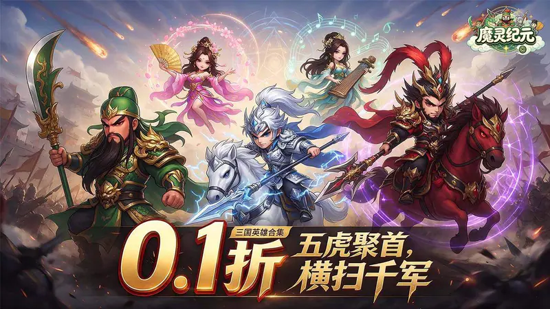 魔灵纪元(0.1折激斗三国)游戏截图