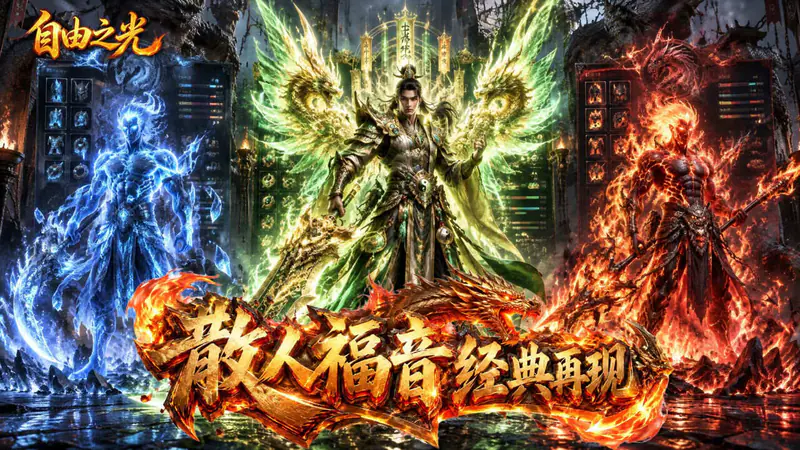 自由之光(神宠微变三职业)游戏截图