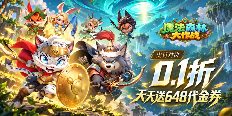 魔法森林大作战(0.1折万国集结)游戏截图
