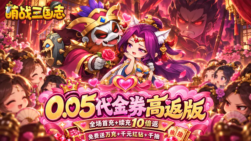 萌战三国志(0.05代金券高返版)游戏截图