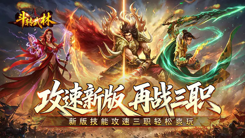 斗转武林(爽玩攻速三职业)游戏截图