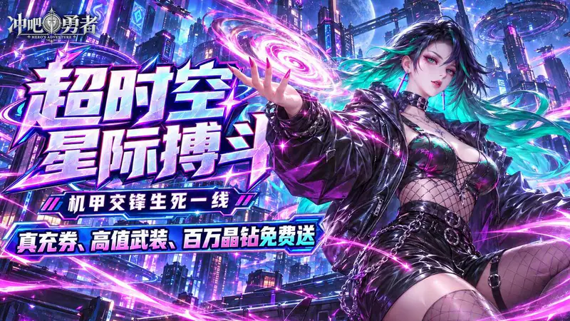 冲吧勇者(0.1折武装战甲送真充)游戏截图