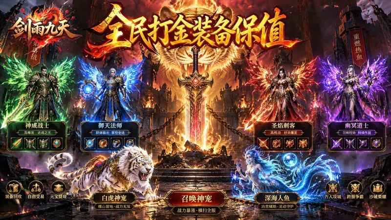 剑雨九天(鸿运福利版)游戏截图