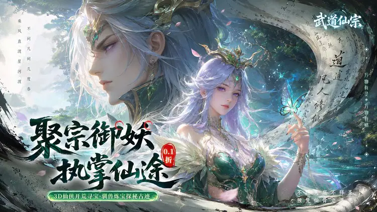 武道仙宗（0.1折打金送真充）游戏截图