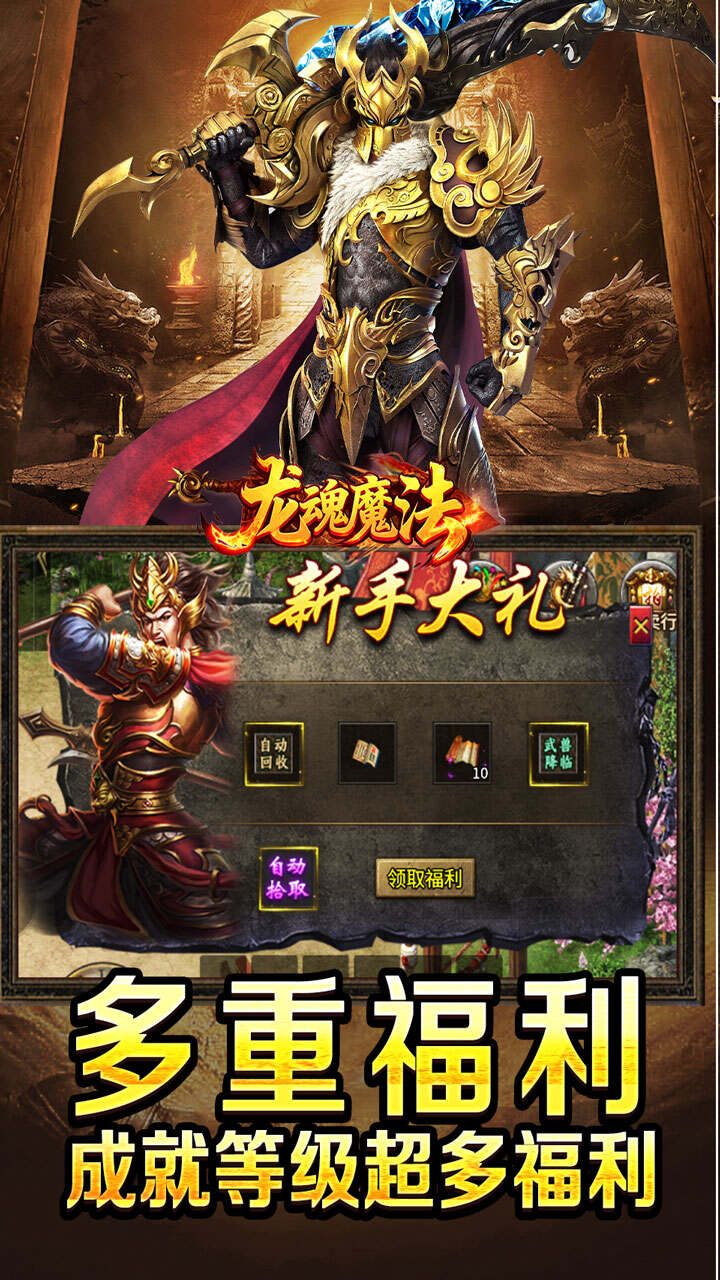 龙魂魔法(天命复古四职业)游戏截图4